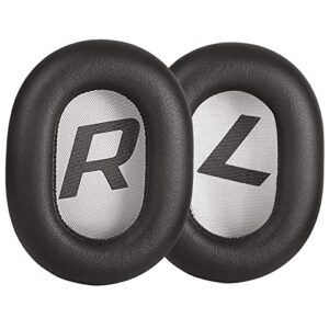 julongcr backbeat pro 2 earpads replacement voyager 8200 uc ear pads cushions parts cover cups muffs compatible with plantronics voyager 8200 uc/backbeat pro 2 headphones. (black)