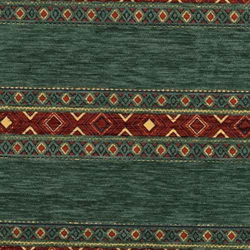 Kilim Pattern Upholstery Fabric Kilim Bohemian Boho Tapestry Tribal Southwestern Turkish Persian Moroccan Mexican Ethnic Rug Fabric by The Yard Meter