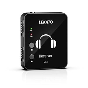 lekato ms-1 wireless in-ear monitor system -(only receiver)