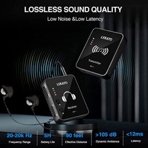 LEKATO MS-1 Wireless in-Ear Monitor System -(Only Receiver)