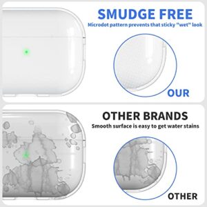 DamonLight Airpods Pro 2 Case Clear with Lanyard, Compatible with Mag-Safe/Wireless/Apple Watch Charging Soft TPU Protective Case Cover for Apple AirPods Pro 2 2022 Released (White)