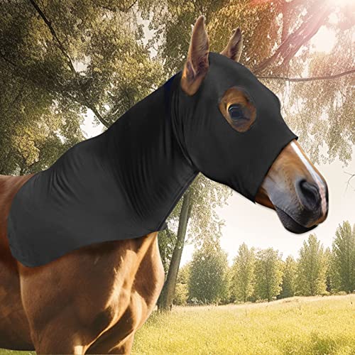 Harrison Howard Lightweight Breathable Stretch Hood for Horse