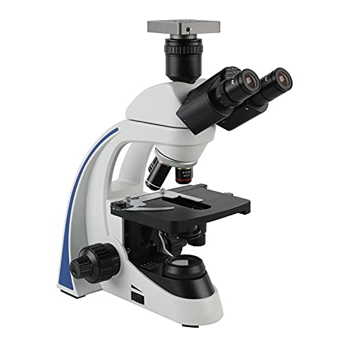 XDCHLK 40X - 1000X 1600X 2000X Laboratory Professional Biological Microscope Trinocular Microscope (Size : 64X-1600X)