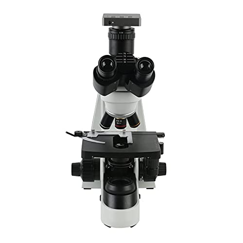 XDCHLK 40X - 1000X 1600X 2000X Laboratory Professional Biological Microscope Trinocular Microscope (Size : 64X-1600X)
