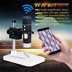 XDCHLK Handheld 1000X Microscope 1080P Digital for Microscope Mobile Phone Computer Repair with Bracket Microscope