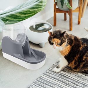 Lydia's Deal Automatic Pet Water Dispenser 1 Gallon Cat and Dog Gravity Feeder,Waterer Dispenser Pet Water Bowl for Small Medium Large Pets Puppy