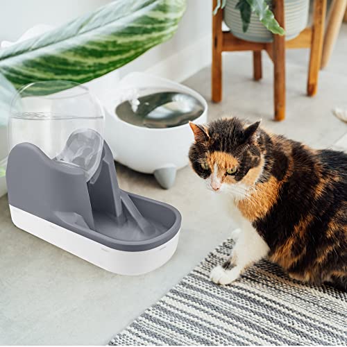 Lydia's Deal Automatic Pet Water Dispenser 1 Gallon Cat and Dog Gravity Feeder,Waterer Dispenser Pet Water Bowl for Small Medium Large Pets Puppy