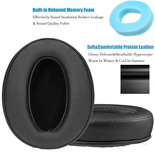 JULONGCR HD 450BT Earpads Replacement HD 4.50 BTNC Ear Pads HD 4.40 BT Ear Cushions Cover Parts Compatible with Sennheiser HD 4.40 BT/HD 4.50 BTNC/HD 450BT Headphones.