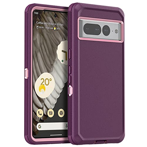 AICase for Google Pixel 7 Pro Case,Heavy Duty Drop Protection Full Body Rugged Shockproof/Dust Proof Military Protective Tough Durable for Google Pixel 7 Pro 6.7" 2022-3 Burgundy