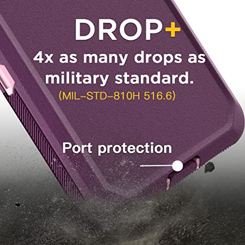 AICase for Google Pixel 7 Pro Case,Heavy Duty Drop Protection Full Body Rugged Shockproof/Dust Proof Military Protective Tough Durable for Google Pixel 7 Pro 6.7" 2022-3 Burgundy
