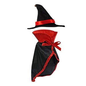 honprad pet clothes for small dogs male designer look halloween pet costume halloween party pet decoration for cats and dogs (black, m)