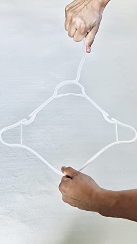 50 Recycled Plastic Hangers