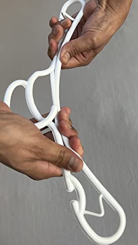 50 Recycled Plastic Hangers