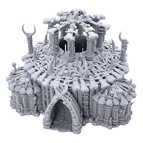 The Witch Temple by Printable Scenery, 3D Printed Tabletop RPG Scenery and Wargame Terrain 28mm Miniatures