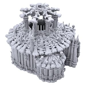 The Witch Temple by Printable Scenery, 3D Printed Tabletop RPG Scenery and Wargame Terrain 28mm Miniatures