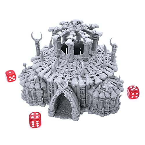 The Witch Temple by Printable Scenery, 3D Printed Tabletop RPG Scenery and Wargame Terrain 28mm Miniatures