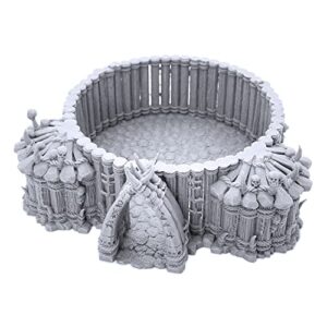 The Witch Temple by Printable Scenery, 3D Printed Tabletop RPG Scenery and Wargame Terrain 28mm Miniatures