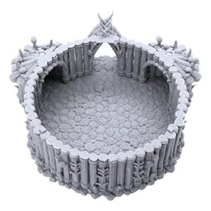 The Witch Temple by Printable Scenery, 3D Printed Tabletop RPG Scenery and Wargame Terrain 28mm Miniatures