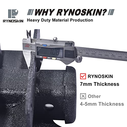 RYNOSKIN Trailer Tow Hitch Receiver Fit 2021-2023 Ford Bronco 2 Door & 4 Door Class 3 Rear Trailer Hitch with 2" Square Receiver Heavy Textured Black