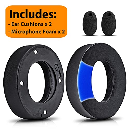 Earpads Compatible with Elite Pro 2 + / Pro 2 / Elite Atlas Pro Headset I Cooling Gel Replacement Ear Cushion with Microphone Foam - NOT FIT Elite Atlas Aero (Cooling Gel)