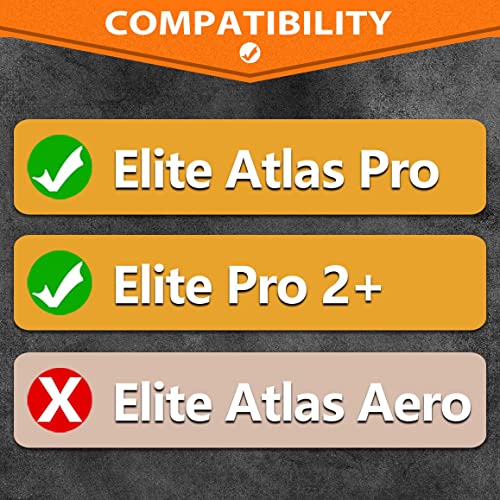 Earpads Compatible with Elite Pro 2 + / Pro 2 / Elite Atlas Pro Headset I Cooling Gel Replacement Ear Cushion with Microphone Foam - NOT FIT Elite Atlas Aero (Cooling Gel)