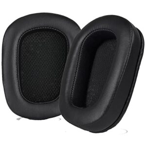 julongcr g935 replacement earpads g933 ear pads g633 parts cushions cups muffs covers compatible with logitech g635 g633 g533 g435 g433 g933 g935 g231 wireless gaming headset. (protein leather)