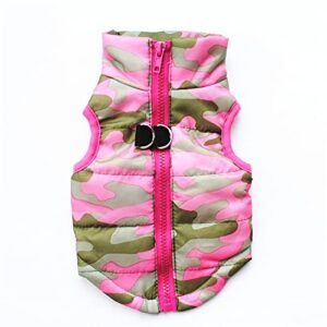 puppy outfits for small dogs female camouflage fashion winter cloth cloth pet vest pet cloth dog dog pet clothes