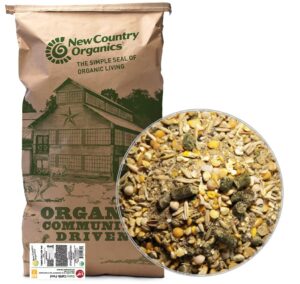 new country organics | cattle feed for dairy cattle | soy-free | 16% protein | certified organic and non-gmo | 40 lbs