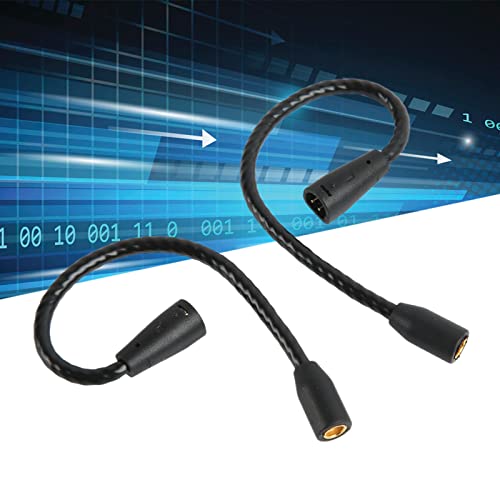 MMCX Adapter Cable, MMCX Gold Plated Connector to IE80 Adapter Cable Lossless Sound for IE8i to IE80