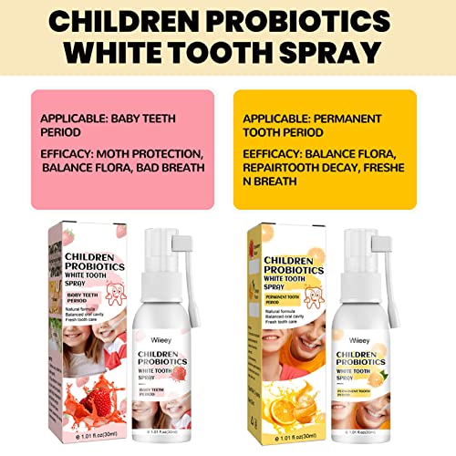 Kids Dental Care Spray, Mouth, Tooth Decay Prevention, Toddler Foam Toothpaste, Eliminate Bad Breath, Safe for Ages 3