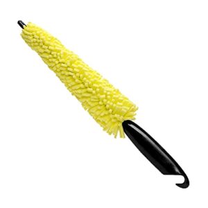 magideal car wheel tire cleaning brush tool, rim scrubber multifunctional duster car accessories gadgets truck for car wheel hubs tires