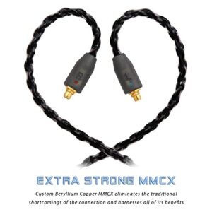 Campfire Audio Smoky Lite Litz IEM Cable | MMCX Cable Silver Plated Replacement Headphone Cable
