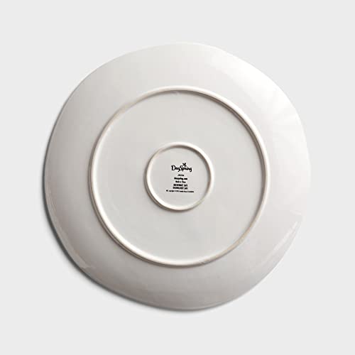 Dayspring - We Have Shared Together the Blessings of God - Inspirational Cermic Platter, White, 12" x 12" (J8284)