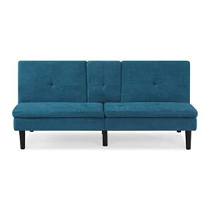 lifestyle solutions parsons convertible sofa, teal