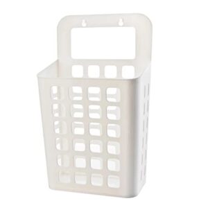 alipis 1pc adhesive home bathroom living cup white organizer fabric for bedroom with basket bin storage hamper clothes laundry plastic suction hanging room multi-