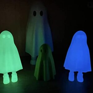 Glow in The Dark Blue PLA Filament, Luminous PLA, Long Time Light,Diameter 1.75mm,N.W. 1kg(2.2 lbs), Fit Most FDM 3D Printer