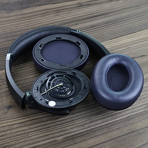 Replacement Earpads Cushions Earmuffs for Anker Soundcore Life Q20 / Q20 BT Headphones (Purple Blue)