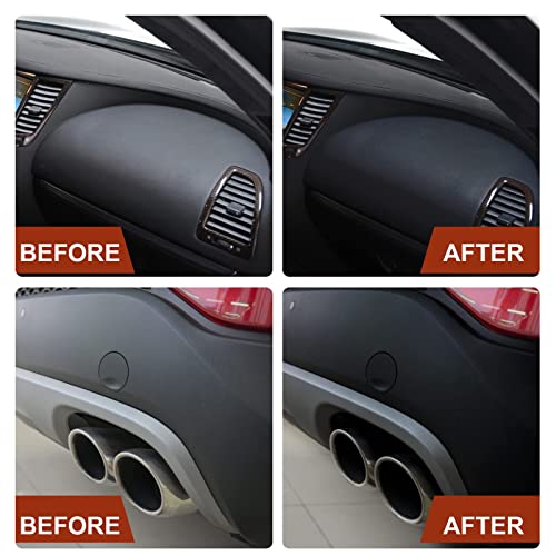 Homezo Plastic Restorer, Homezo Plastic Cleaner Restorer, Icpastuntent Car Rubber Plastic Refurbish, Plastic Parts Refurbish Agent-Make Your Car Shine Like New (3PCS-20ML)