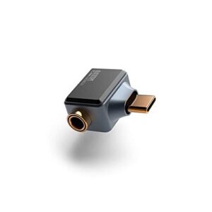 dd ddhifi tc44a usb-c / type-c to 4.4mm single-ended headphone jack adapter, audio converter for earphones / headphones