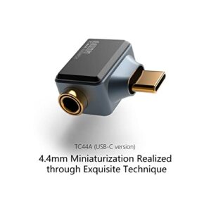 DD ddHiFi TC44A USB-C / Type-C to 4.4mm Single-Ended Headphone Jack Adapter, Audio Converter for Earphones / Headphones