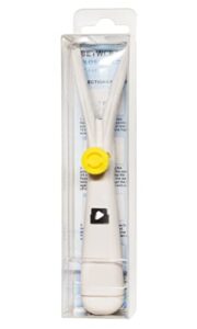 betweeth dental floss holder, interdental flosser, reusable handle, tension adjustable with preloaded floss 27 yd / 25 m refillable