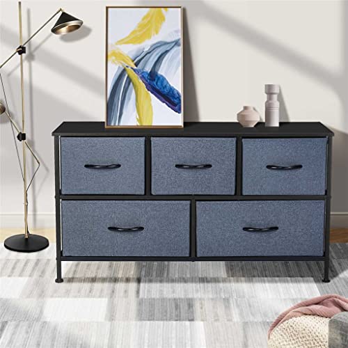 n/a 5 Tiers Storage Drawers Living Room Furniture 5 Bin Bedroom Organizer Nightstand Closet Home Storage Drawers Clothes Storage