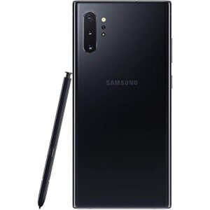 SAMSUNG Galaxy Note 10+ Plus (256GB, 12GB) 6.8" QHD+ AMOLED, Snapdragon 855, 4300mAh Battery, 4G LTE Fully Unlocked (T-Mobile, Verizon, Global) N975U1 US Model (w/Wireless Charger Pad, Aura Black)