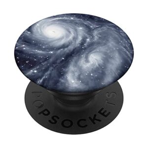 galaxy and space as well as astronaut abstract painting popsockets swappable popgrip
