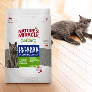 Nature's Miracle Nature’s Miracle Intense Defense Odor Control Litter, 40 Pounds, Odor Control