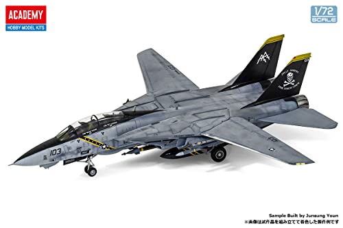 Academy 1/72 US Navy F-14B Tomcat VF-103 Jolly Rogers Plastic Model 12578