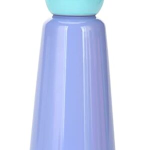 FAFAXOXO 17 oz About 500 ML Stainless Steel Water Bottle - Vacuum Insulated Water Bottle -Hot&cold Drink Metal Water Flask,BPA Free (Blue purple)