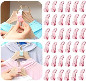 clothes hanger connector hooks 60 pcs hangers space saving closet hanger plastic hooks for family or clothing shop organizer hangers accessory