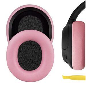 geekria nova replacement ear pads for sony wh-ch700n, wh-ch710n, wh-ch720n headphones ear cushions, headset earpads, ear cups repair parts (pink)