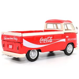 1:43 Scale 1962 Volkswagen T1 Pickup Red/White